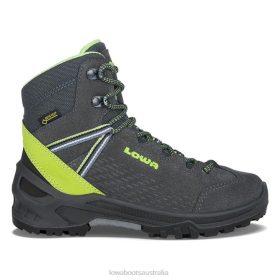 Lowa Anthracite/Lime Ledro GTXMid Junior | 6H42611 Lowa Australia